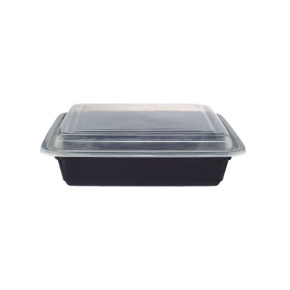 Picture of BLACK BASE RECT CONTAINER 48 OZ 1X300 PC