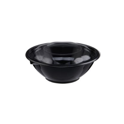 Picture of 24OZ BLACK BASE SALAD BOWL – 300 PCS