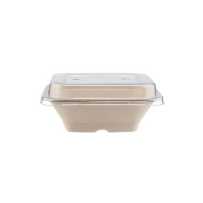 Picture of 24OZ BIO NATURL CLR SQR BOWL(L011)-300PC