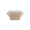 Picture of 32OZ BIO NATURL CLR SQR BOWL(L013)-300PC