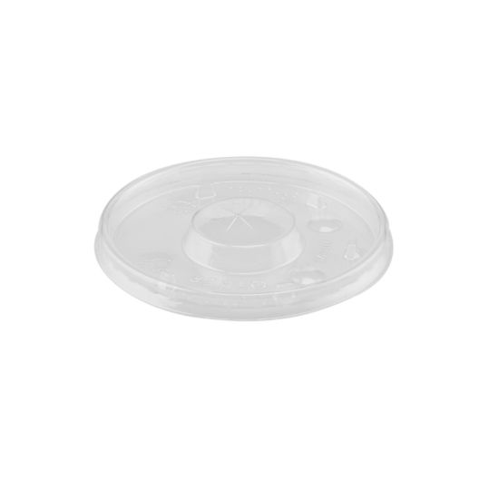 Picture of PET 12OZ FLAT LIDS FOR PAPER COLD CUP