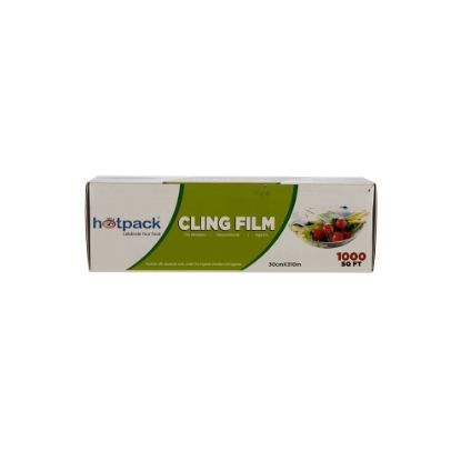 Picture of HOTPACK CLING FILM 30CMX1000SQFT 1X6ROLL