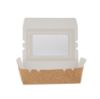 Picture of BROWN TOP WINDW LUNCH BOX 180 1X150PCS