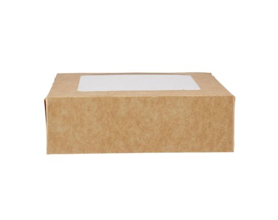 Picture of SQUARE SALAD BOX+WINDOW 125X125mm 250PCS