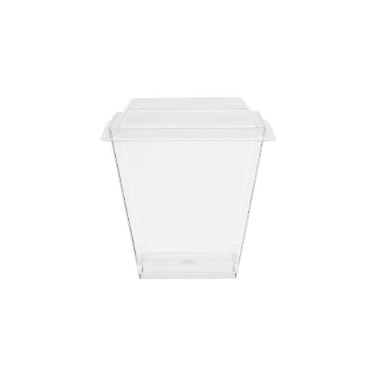 Picture of SQUARE CUP 7OZ WITH LID 50X10 PKT