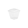 Picture of SQUARE CUP 7OZ WITH LID 50X10 PKT