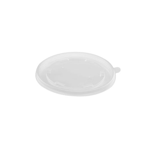 Picture of FLAT CLR LID FOR SOUP BOWL 184DIA-300PC