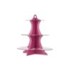 Picture of CUP CAKE STAND 3 TIER PINK COLOR-50SET