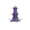 Picture of CUP CAKE STAND 3 TIER PURPLE COLOR-50SET