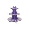 Picture of CUP CAKE STAND 3 TIER PURPLE COLOR-50SET