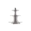 Picture of CUP CAKE STAND 3 TIER SILVER COLOR-50SET