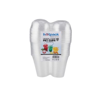 Picture of HOTPACK PET CUP 12OZ+DOME LID-25X20PKT