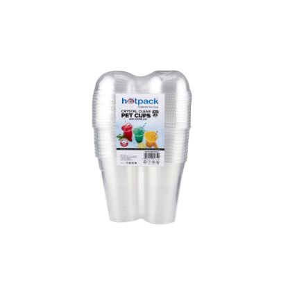 Picture of HOTPACK PET CUP 16OZ+DOME LID-25X20PKT