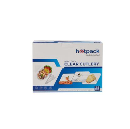 Picture of HEAVY DUTY CLEAR CUTLERY 25SETSX10PKT