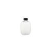 Picture of PLSTC ROUND BOTTLE 250ML BLK CAP10X24PKT