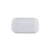 Picture of MINI-SQUARE WHITE PLATE  20PCS/PVC BOX/