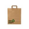 Picture of PRNTD PAPR BAG BRWN FLT HDL 32X16X38-250