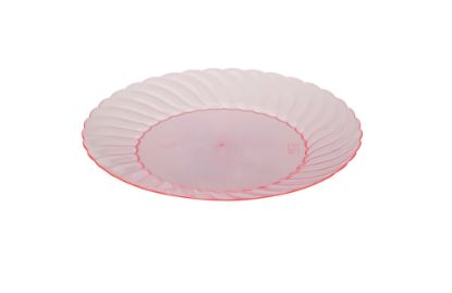 Picture of CIRCLE FLOWER PLATE PINK 10 6PCS40PKT