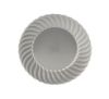 Picture of CIRCLE FLOWER PLATE SILVER 10 6PCS40PKT