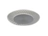 Picture of CIRCLE FLOWER PLATE SILVER 10 6PCS40PKT