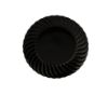 Picture of CIRCLE FLOWER PLATE BLACK 8 6PCS30PKT