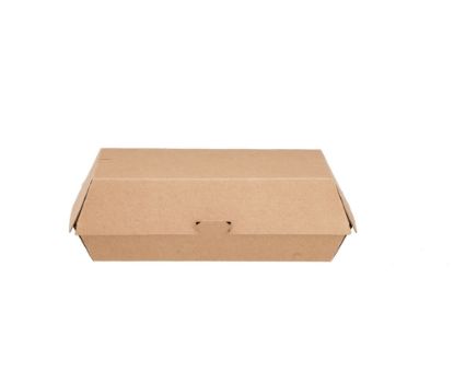 Picture of KRAFT FLUTE BURGER BOX DOUBLE 125 PCS