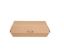 Picture of KRAFT FLUTE BURGER BOX DOUBLE 125 PCS