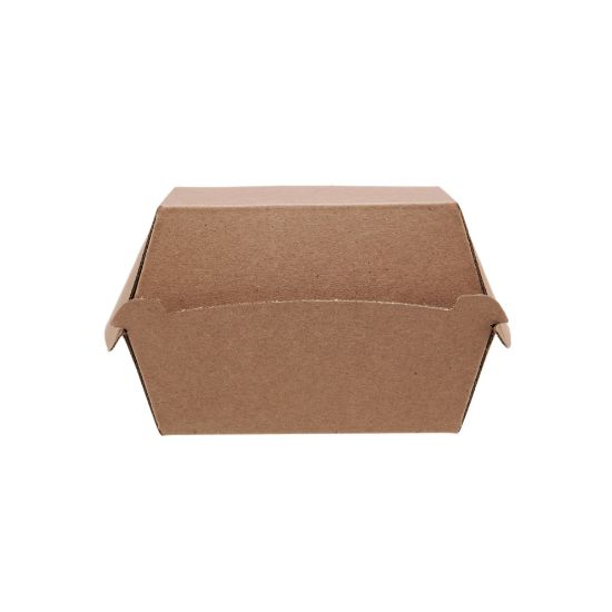 Picture of KRAFT FLUTE BURGER BOX SINGLE 250 PCS