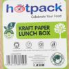 Picture of KRAFT PE LUNCH BOX120X88X37 1X150KLB120