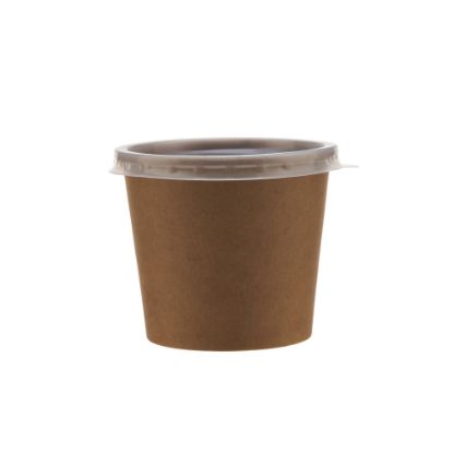 Picture of KRAFT PAPER PORTION CUP 120ML 2000 PCS