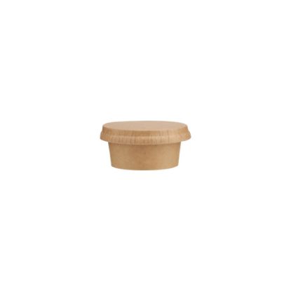 Picture of KRAFT PAPER PORTION CUP 60ML 2000 PCS