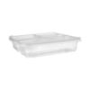 Picture of MICROWAVE CONTAINER 4 DIVIDER W/LIDS150P