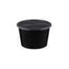 Picture of M/W RND CONTAINER BLACK 525ML 1X500PCS