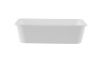 Picture of M/W RECT CONTAINER WHITE 650ML 1X500 PCS