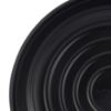 Picture of MICROWAVABLE PLASTIC PLATE BLACK 8"-250