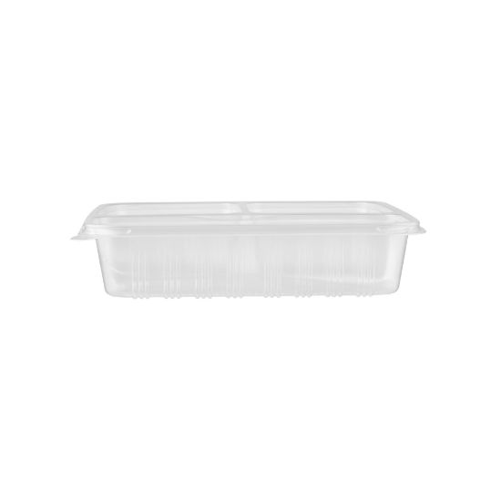 Picture of 3COMP. CLEAR M/W PP CONTAINER BASE 1X300