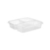 Picture of 3COMP. CLEAR M/W PP CONTAINER BASE 1X300