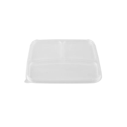 Picture of CLEAR LID FOR MW RECT. 3 COMP -1X300PCS