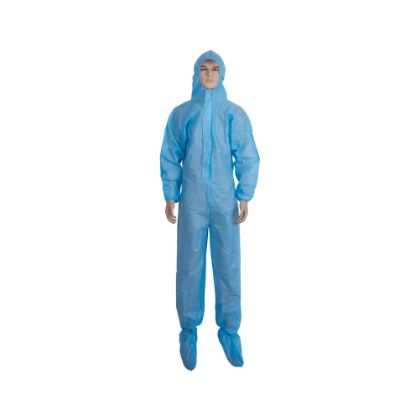 Picture of NON WOWN COVERALL WITH HOOD+SHOE CVR 40P