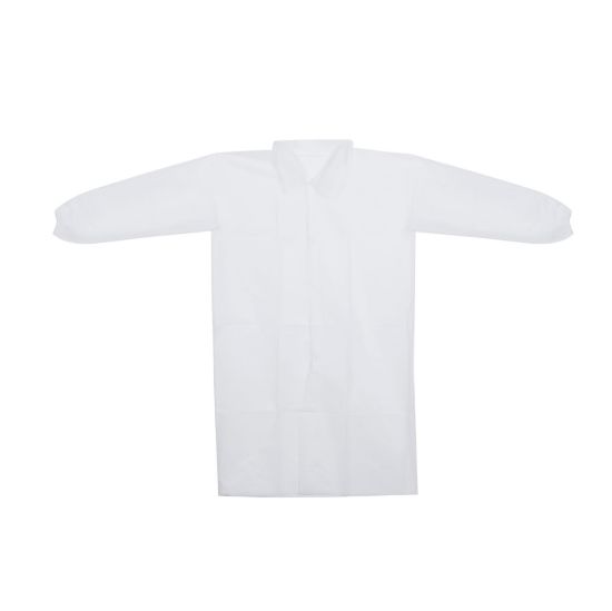 Picture of NON WOVEN VISITORS COAT LARGE WHITE -50P