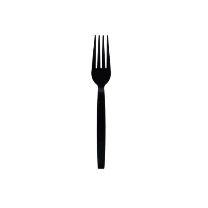 Picture of BLACK HEAVY DUTY FORK-PLASTIC,50PC*20PKT