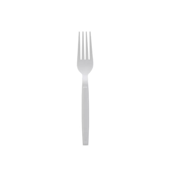 Picture of WHITE HEAVY DUTY FORK PLASTIC 50PC X20PK