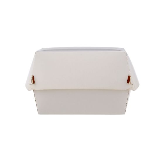 Picture of PAPER WHITE BURGER BOX LARGE 500PC-