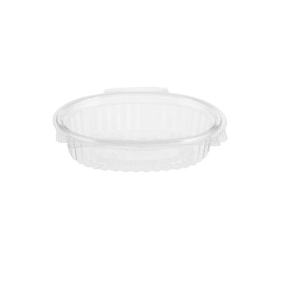 Picture of CLEAR OVAL HINGED CONTR 175ML-500PC