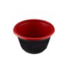 Picture of RED & BLACK PP SOUP BOWL 550ML+LID 200PC