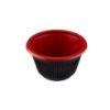 Picture of RED & BLACK PP SOUP BOWL 700ML+LID 200PC