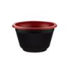 Picture of RED & BLACK PP SOUP BOWL 700ML+LID 200PC