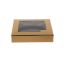 Picture of SWEET BOX ALUM/GOLD W/WINDOW 25*25CM-250