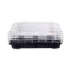 Picture of SUSHI BOX PLAIN BLACK+LID-(SC01-B)500PCS