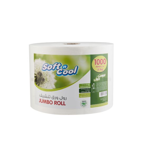 Picture of SOFTNCOOL PAPER JUMBO ROLL 1000MTR-1ROLL